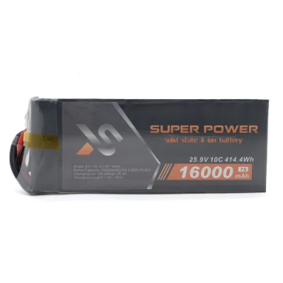 Batterie Lipo 7s 16000mAh pour modèle d'avion, pour Uav ou Drone