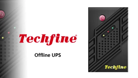 Techfine UPS Alimentation sans interruption 12 V UPS hors ligne pour ordinateur